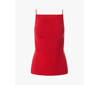 WeWoreWhat Women's High Straight Neck Top