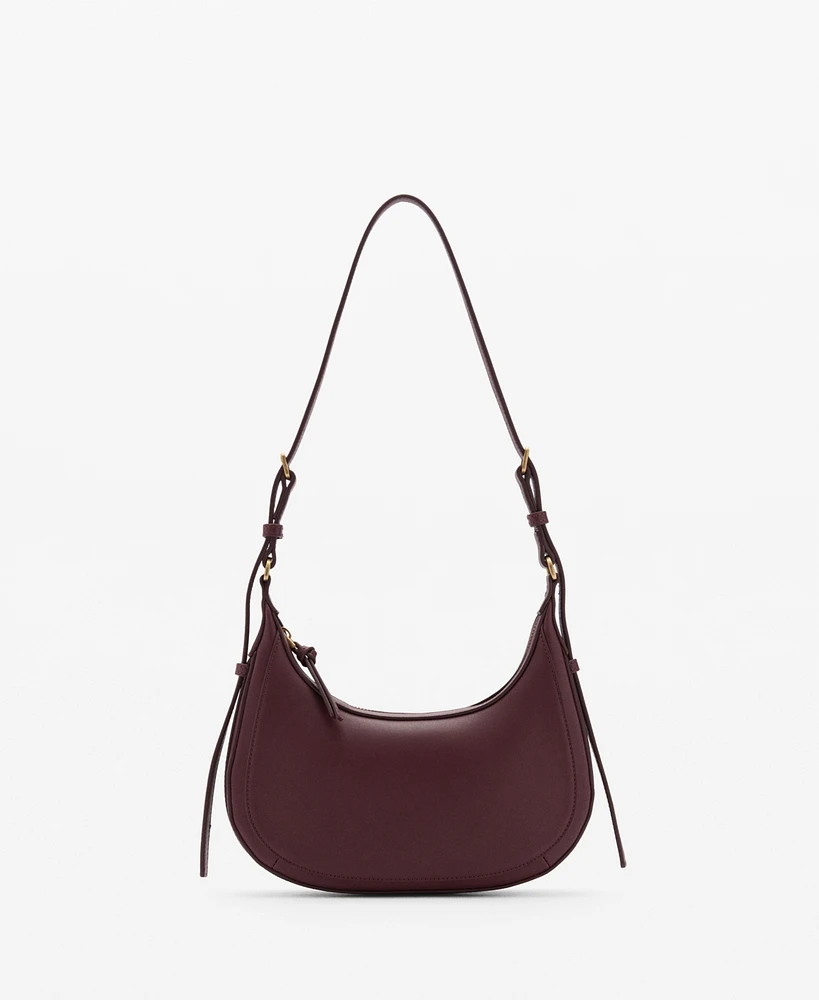 Mango Women's Oval Shoulder Bag