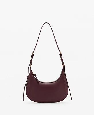 Mango Women's Oval Shoulder Bag