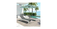 Mondawe Aluminium 10ft 3 Tier Auto-tilt Outdoor Patio Umbrella