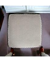18" 100% Cotton Ottoman