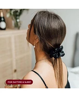 Silk Oversized Hair Scrunchies 6-Pack