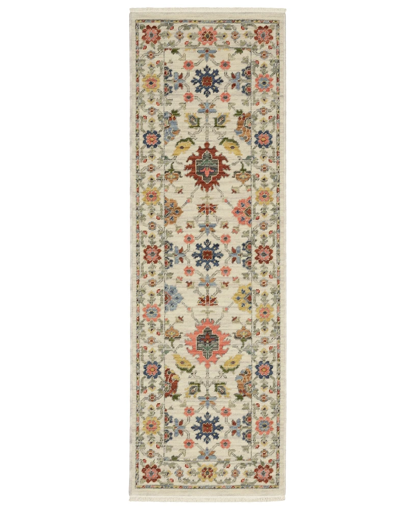 Oriental Weavers Lucca 093W1 2'x6' Runner Area Rug