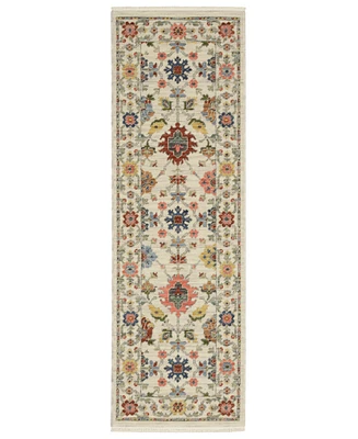 Oriental Weavers Lucca 093W1 2'x6' Runner Area Rug