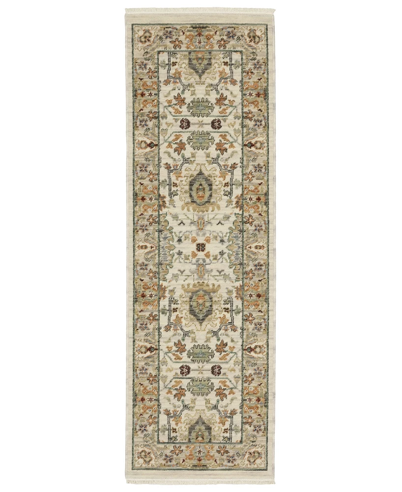 Oriental Weavers Lucca 2063Y 2'x6' Runner Area Rug