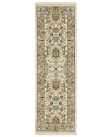 Oriental Weavers Lucca 2063Y 2'x6' Runner Area Rug