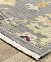 Oriental Weavers Lucca 5507E 2'x6' Runner Area Rug