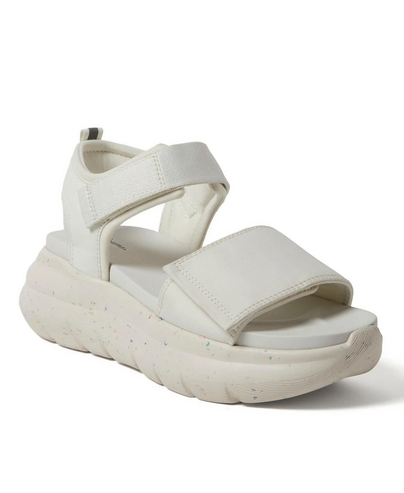 Dearfoams Women's Odell Platform Sandal