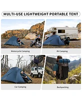 Naturehike Cloud Up Free Standing 2 Person Backpacking Tent Ultralight Nylon Double Layer Camping Tents for Two
