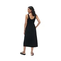 Hatch Collection Maternity The Softest Rib Nursing Tank Dress