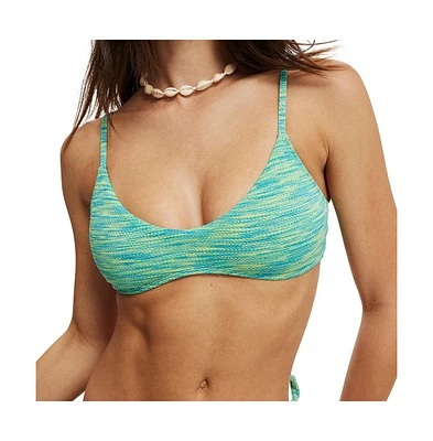 Cotton On Women's Super Scoop Bikini Top