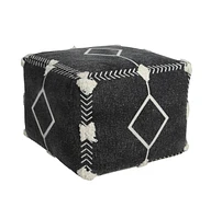 18" 100% Cotton Ottoman