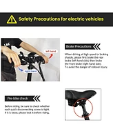 26"4.0 Fat Tire Electric Bike for Adults, 2000W Dual Motor Ebike,32 mph E Bike 48V 20Ah Removable Battery,All Terrain Electric Bike 21-Speed Hydr