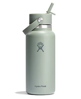 Hydro Flask oz. Wide Mouth Bottle with Straw Cap