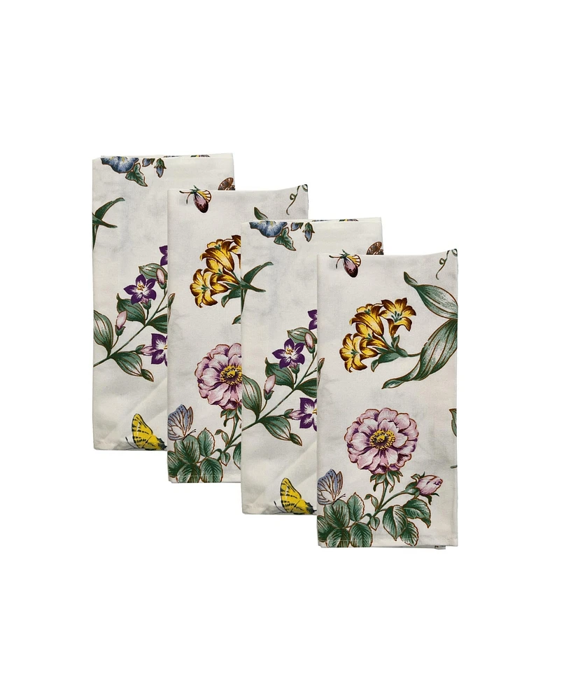 Lenox Butterfly Meadow Quilted Napkins, Set of 4