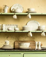 Belleek Pottery Shamrock Dinnerware Collection