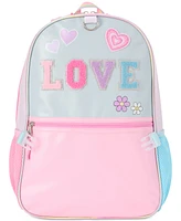 InMocean Big Girls Love Backpack, Lunch Bag & Headphone Set