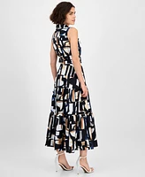 Tahari Asl Women's Printed Shirtdress