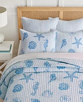 Levtex Sandy Cove 2-Pc. Sham Set, European