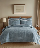 Levtex Velvet Stitch Reversible -Pc. Quilt Set