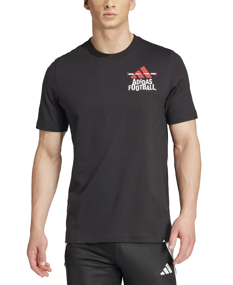 adidas Men's Regular-Fit Football Logo Graphic T-Shirt