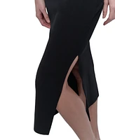 Dkny Jeans Women's Colorblocked Racerback Midi Dress - BOO