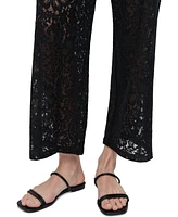 Dkny Jeans Women's Lace Cropped Pants