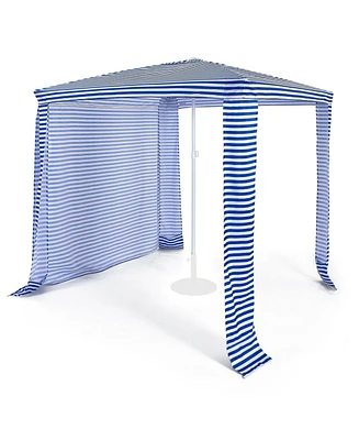 6.6 x 6.6 Feet Foldable and Easy-Setup Beach Canopy With Carry Bag