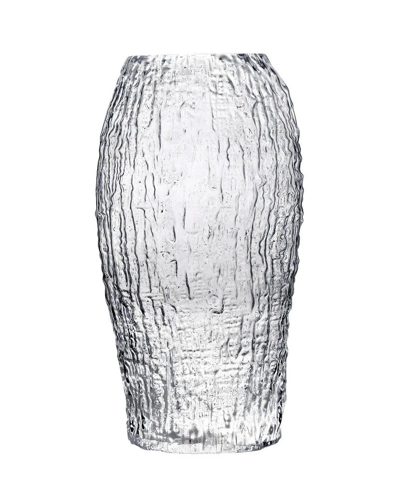 Nude Glass Large Molten Vase