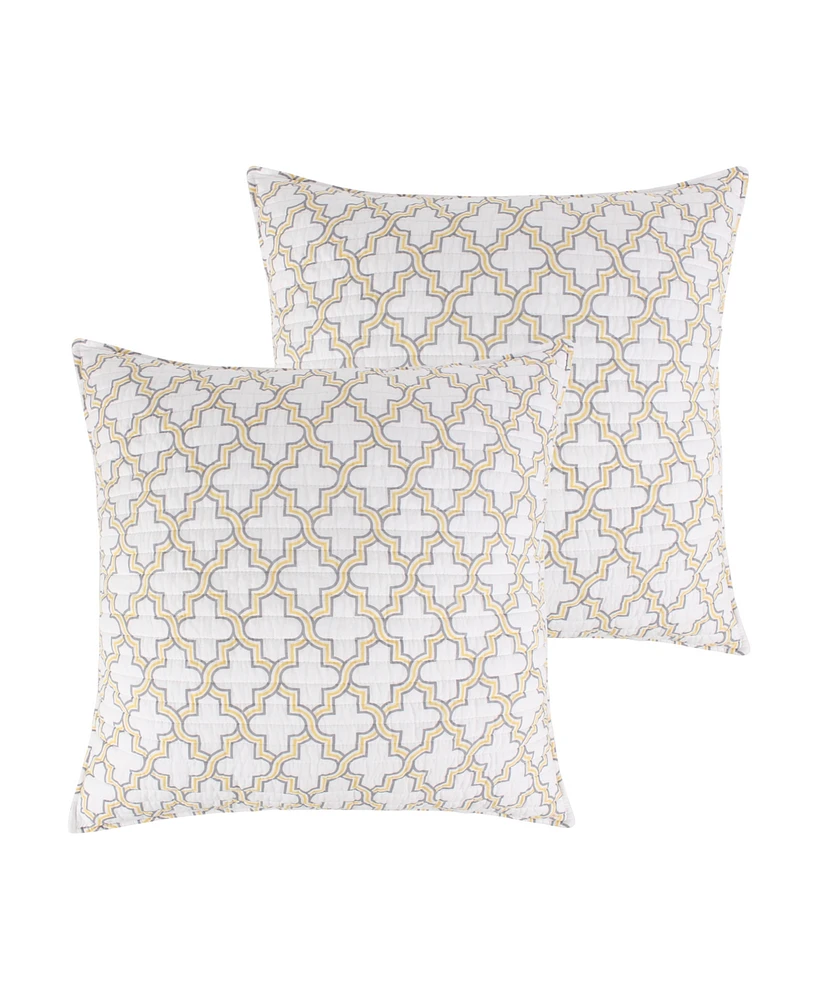 Levtex Reverie 2-Pc. Sham Set, European
