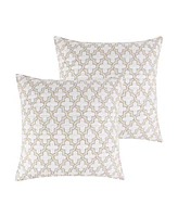 Levtex Reverie 2-Pc. Sham Set, European
