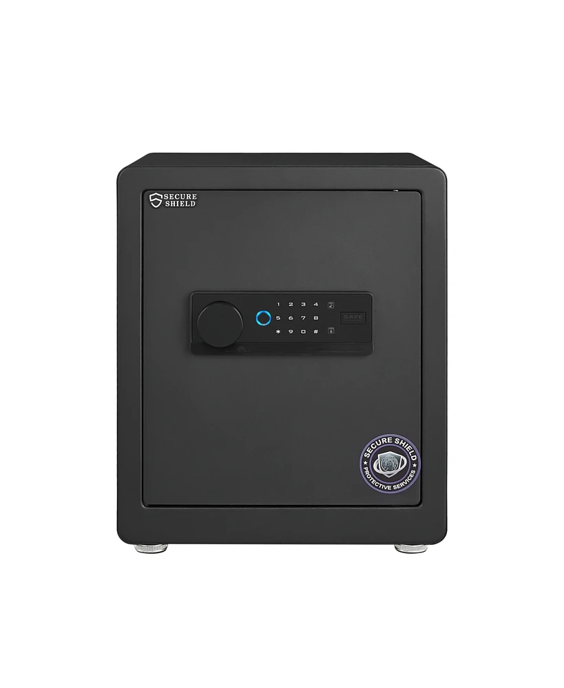 Safe Box: Fireproof Bag, Smart Alert, Removable Shelf