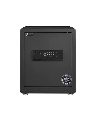 Safe Box: Fireproof Bag, Smart Alert, Removable Shelf