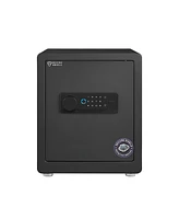 Safe Box: Fireproof Bag, Smart Alert, Removable Shelf
