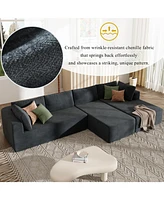 Modern Large Modular Sectional Sofa for Living Room, Bedroom, Salon