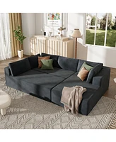 Modern Large Modular Sectional Sofa for Living Room, Bedroom, Salon