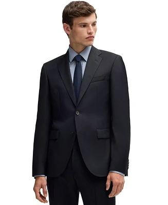 Boss by Hugo Men's Virgin-Wool Serge Suit Jacket