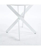 Mid-Century Dining Set: Table & 4 Chairs