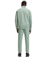 Boss by Hugo Men's Circle-Jacquard Zip-Up Sweatshirt