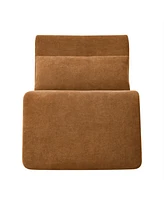Orange Memory Foam Bean Bag Chair