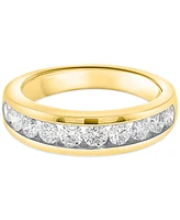 Forever Grown Diamonds Lab Diamond Channel-Set Band (1 ct. t.w.) Sterling Silver or 14k Gold-Plated