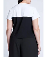 Eloquii Plus Twofer Tee