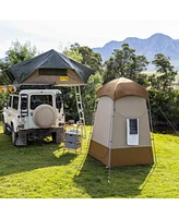 Naturehike Single Person Shower Tent Privacy Shelter-Dressing Changing Room, Sun Protection Tent, Portable Toilet Tent for Hiking