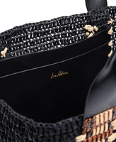 Sam Edelman Marley Raffia Collapsible Large Tote