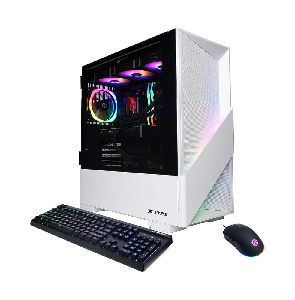 Gamer Supreme Liquid Cool Gaming Desktop Amd Ryzen 7 7800X3D 32GB Ram Nvidia GeForce Rtx 5070 1TB Ssd Storage