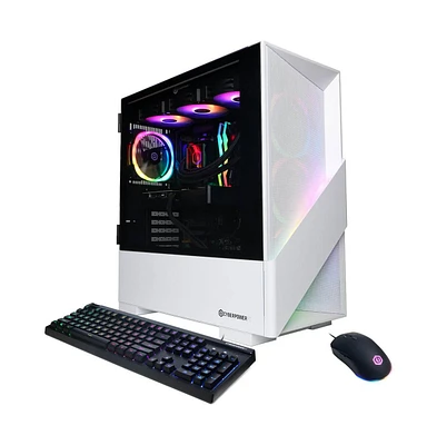 Gamer Supreme Liquid Cool Gaming Desktop Amd Ryzen 7 7800X3D 32GB Ram Nvidia GeForce Rtx 5070 1TB Ssd Storage