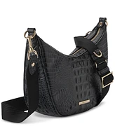 Brahmin Percy Alden Road Medium Leather Crossbody Bag