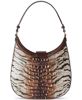 Brahmin Fallon Feline Hermosa Leather Shoulder Bag