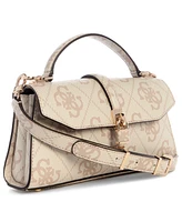 Guess Queensland Top Handle Flap Crossbody Bag
