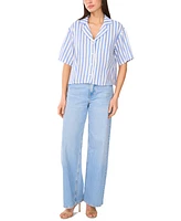 Vince Camuto Women's Cropped Button-Down Shirt
